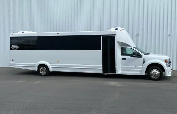 Limousine Bus for party bus rental for booking