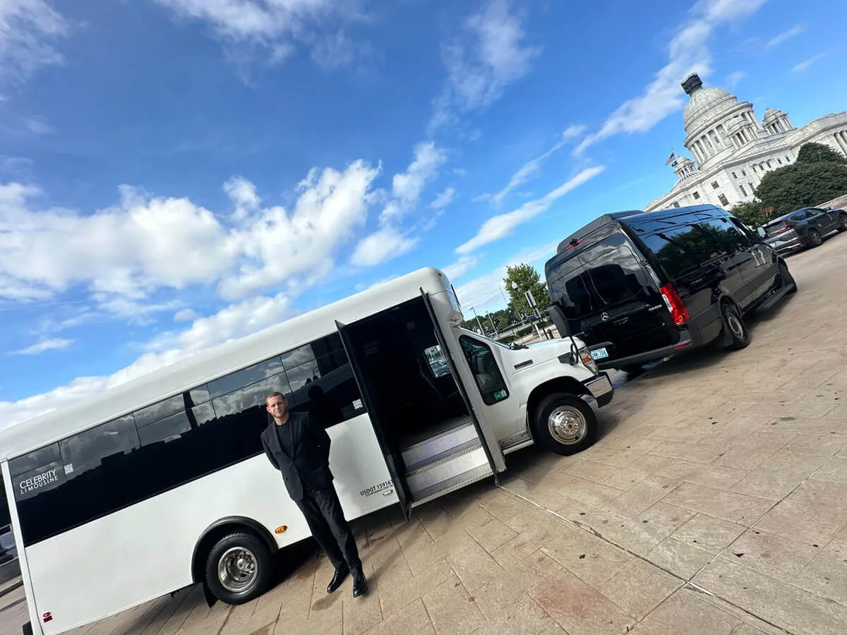 Ford E-450 Series Party Bus Ford E-450 Series Party Bus (white) for booking