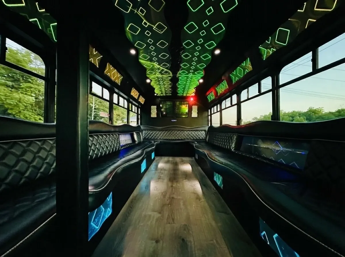 Ford E-450 Series Party Bus (white), pic 3