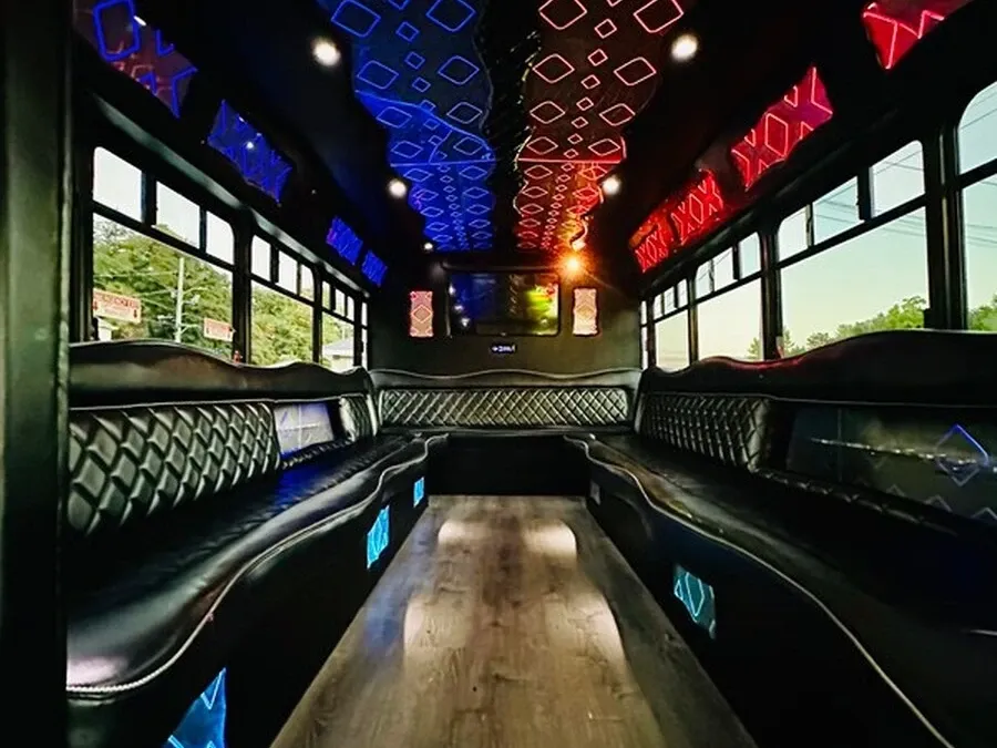 Ford E-450 Series Party Bus (white), pic 4