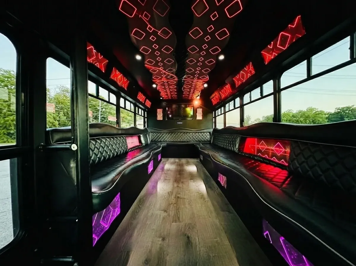 Ford E-450 Series Party Bus (white), pic 7