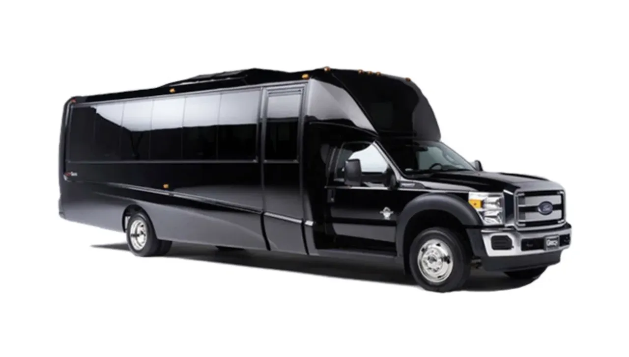 Ford F-550 Party Bus Ford F-550 Party Bus (black) for booking