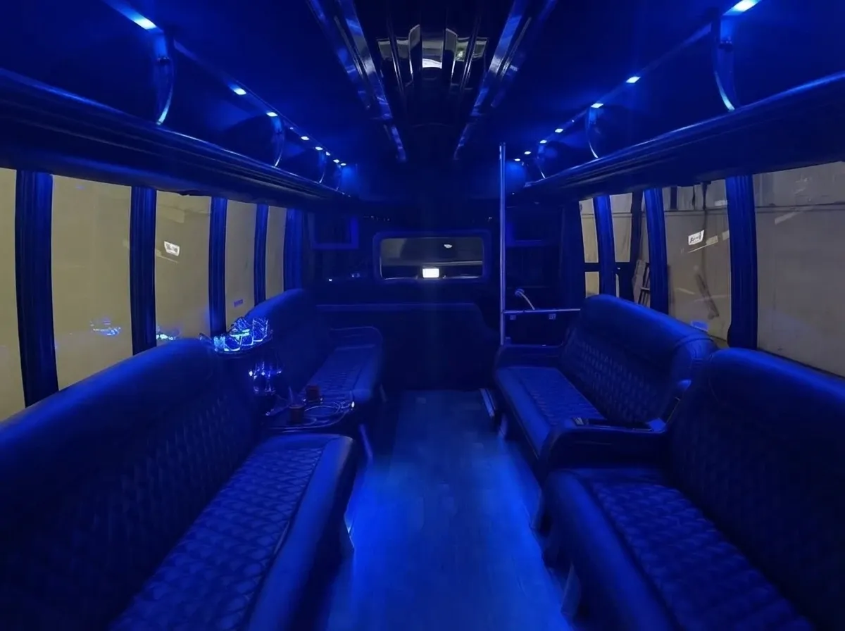 Ford F550 Party Bus Limousine (black), pic 2