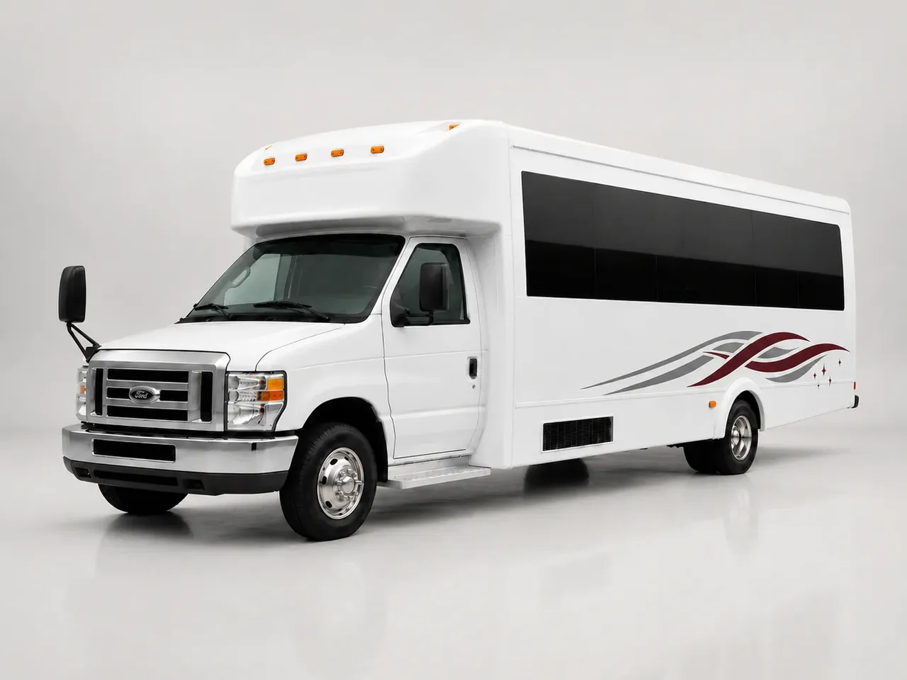 Ford Party Bus Ford Party Bus (white) for booking
