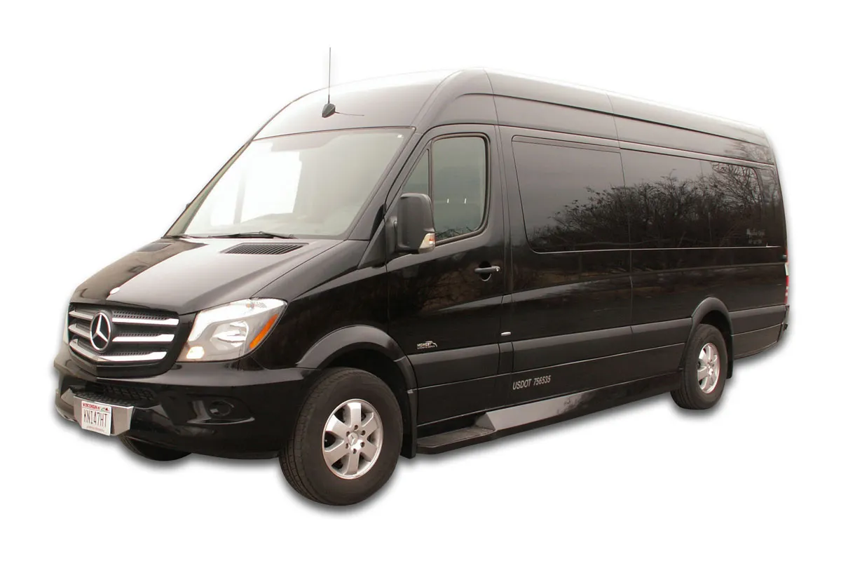 Mercedes-Benz Sprinter Limousine Mercedes-Benz Sprinter Limousine for party bus rental for booking