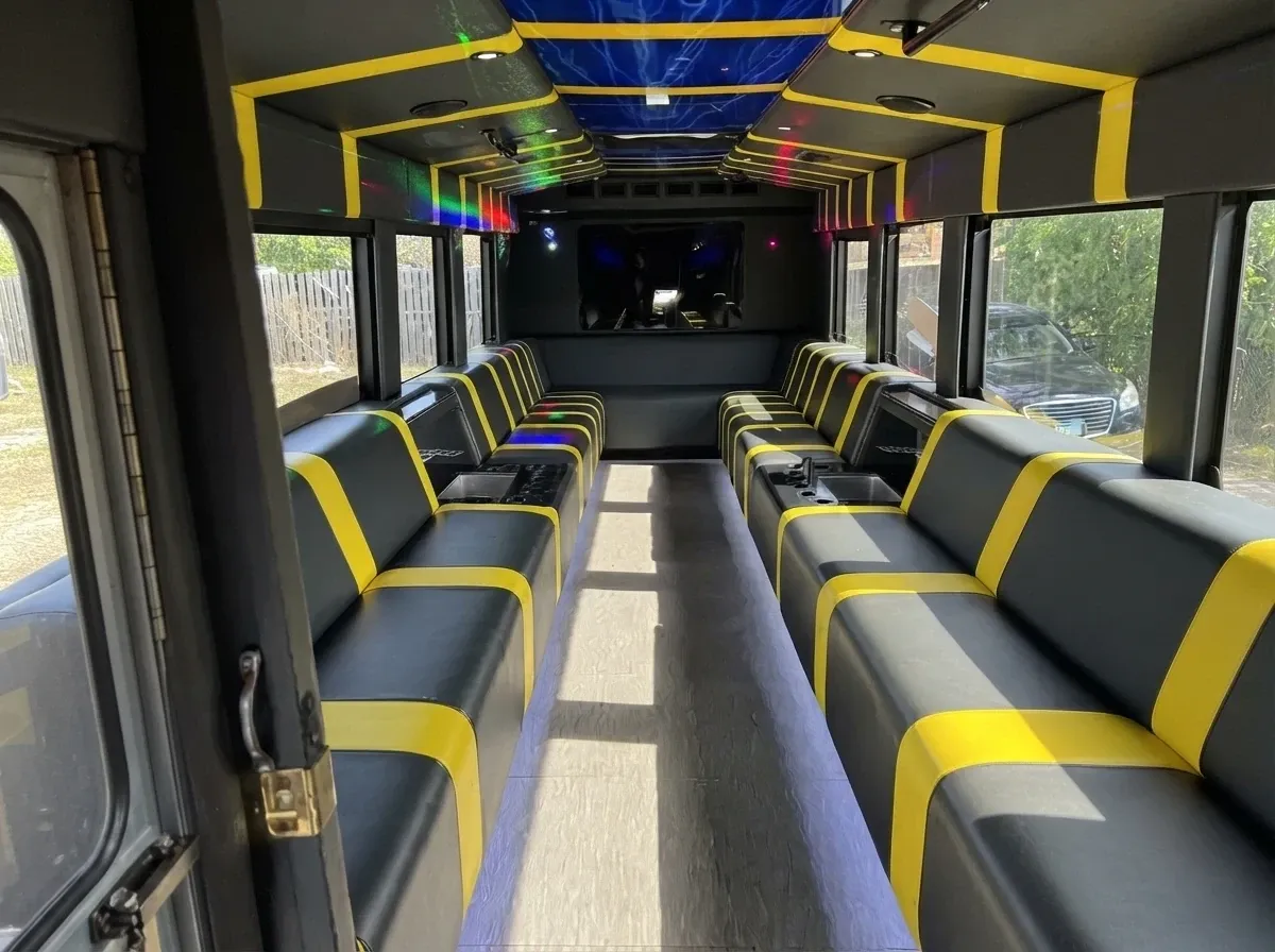 18 Passenger Party Bus for booking